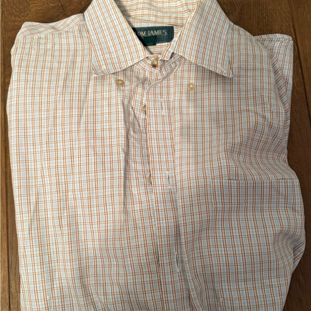 Tom James Plaid Shirt
